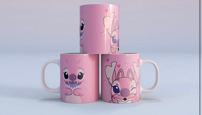 Stitch & friend mugs